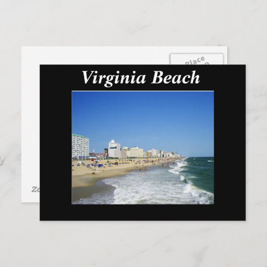 Virginia Beach briefkaart (Voorkant / Achterkant)
