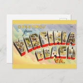  Virginia Beach Briefkaart (Voorkant / Achterkant)