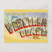 Virginia Beach Briefkaart (Voorkant)