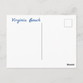 Virginia Beach Briefkaart (Achterkant)