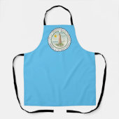 Virginia Beach City vlag Apron Schort (Voorkant)
