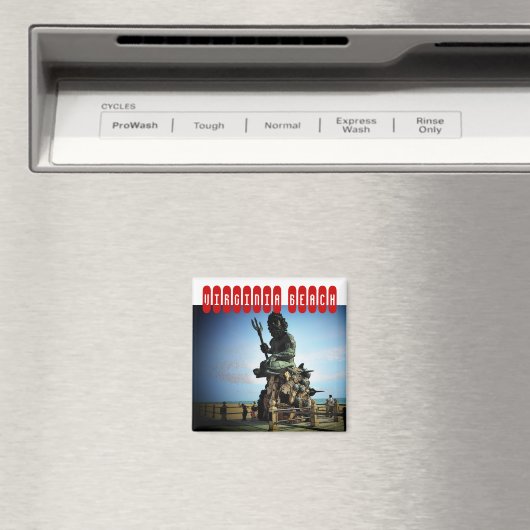 Virginia Beach Custom Magnet (Insitu (Vaatwasser))
