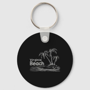 Virginia Beach Familie Vakantie Shirt Sleutelhanger