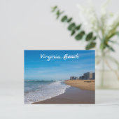 Virginia Beach in Virginia Briefkaart (Staand voorkant)