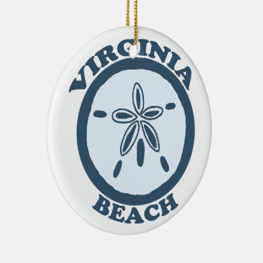 Virginia Beach. Keramisch Ornament (Rechts)