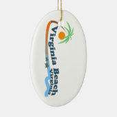 Virginia Beach. Keramisch Ornament (Rechts)