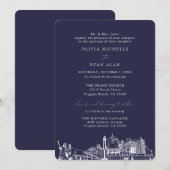 Virginia Beach Kerk Bruiloft Twee Locatie Marine Kaart (Voorkant / Achterkant)