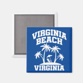 Virginia Beach Magneet (Voorkant / Achterkant)