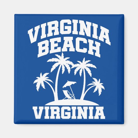 Virginia Beach Magneet (Voorkant)