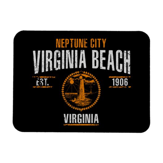 Virginia Beach Magneet (Horizontaal)