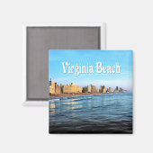 Virginia Beach Magnet (Voorkant / Achterkant)