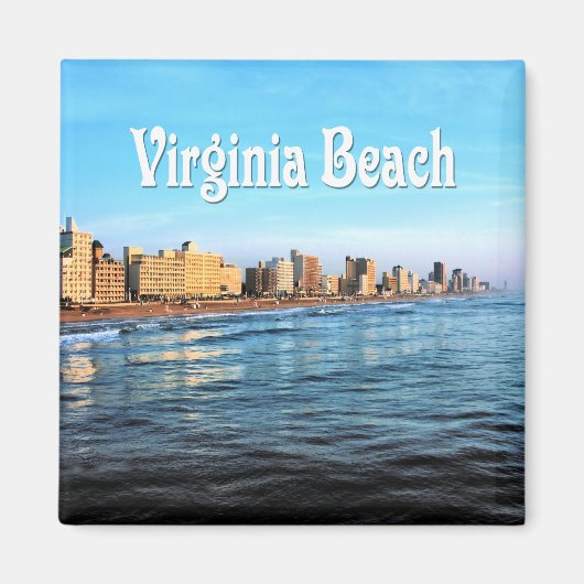 Virginia Beach Magnet (Voorkant)