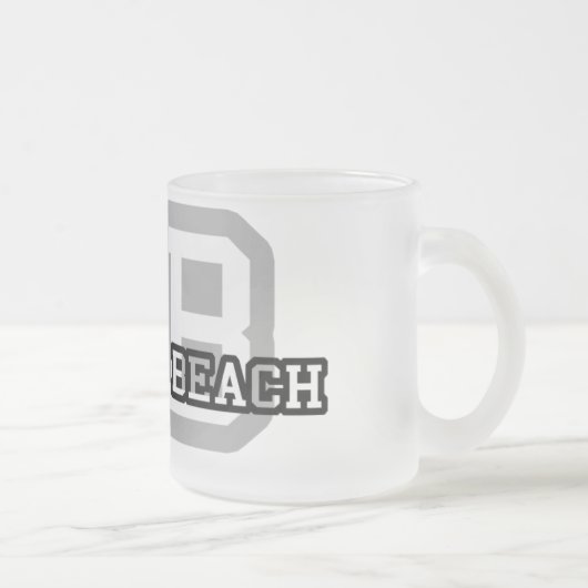 Virginia Beach Matglas Koffiemok (Rechts)