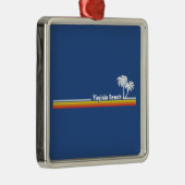 Virginia Beach Metalen Ornament (Rechts)