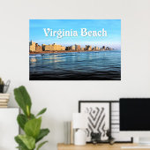 Virginia Beach Poster (Thuiskantoor)