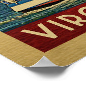 Virginia Beach Poster Sailboat Virginia (Hoek)