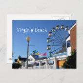 Virginia Beach pretpark Briefkaart (Voorkant / Achterkant)