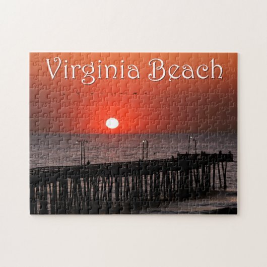 Virginia Beach Puzzle Legpuzzel (Horizontaal)