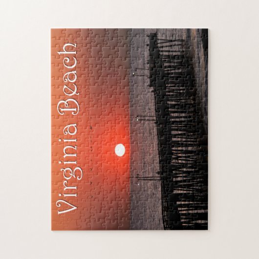 Virginia Beach Puzzle Legpuzzel (Verticaal)