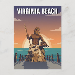 Virginia Beach Reizen Briefkaart