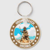Virginia Beach Sleutelhanger (Voorkant)