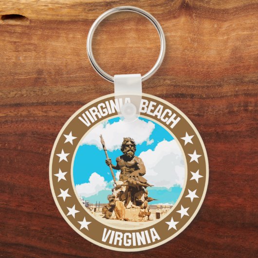 Virginia Beach Sleutelhanger (Voorkant)