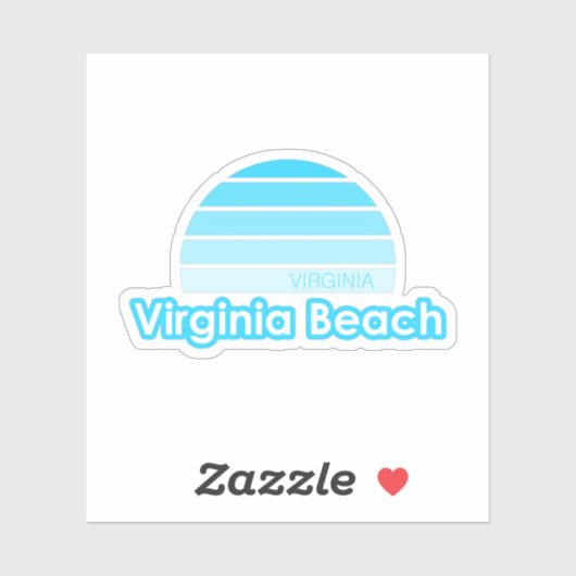 Virginia Beach Sticker (Vel)