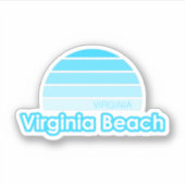 Virginia Beach Sticker (Voorkant)