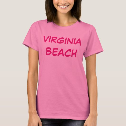 Virginia Beach Stropdas-Dye T-Shirt (Voorkant)
