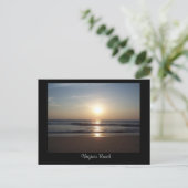 Virginia Beach Sunrise Briefkaart (Staand voorkant)