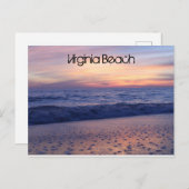 Virginia Beach Sunrise Briefkaart (Voorkant / Achterkant)