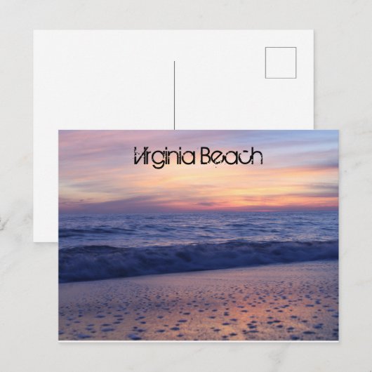 Virginia Beach Sunrise Briefkaart (Voorkant / Achterkant)