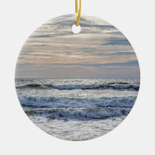 Virginia Beach Sunrise Keramisch Ornament (Voorkant)