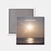 Virginia Beach, Sunrise Magneet (Voorkant / Achterkant)