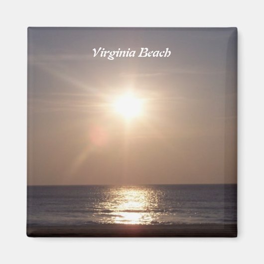 Virginia Beach, Sunrise Magneet (Voorkant)