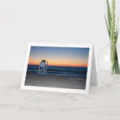 Virginia Beach Sunrise Note Kaarten (Voorkant)