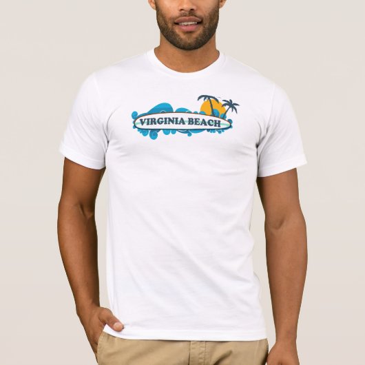 Virginia Beach. T-shirt (Voorkant)