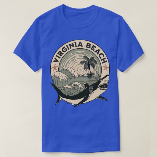 Virginia Beach T-shirt (Design voorkant)
