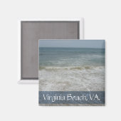 Virginia Beach, VA. #10 Magnet (Voorkant / Achterkant)