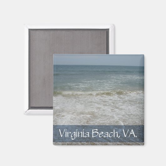 Virginia Beach, VA. #10 Magnet (Voorkant / Achterkant)