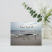 Virginia Beach, VA Briefkaart (Staand voorkant)