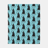 Virginia Beach, VA Neptune Statue Ocean Nautical Fleece Deken (Voorkant)