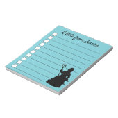 Virginia Beach, VA Neptune Statue Ocean Nautical Notitieblok (Linkerzijde)