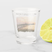 Virginia Beach, VA vrijgezellenfeest shotglas Shot Glas (Achterkant)