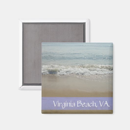 Virginia Beach, Verenigde Staten. Magneet (Voorkant / Achterkant)