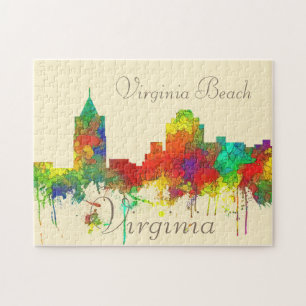 Virginia Beach Vi  ginia Skyline SG Legpuzzel