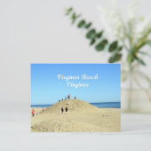 Virginia Beach, Virginia Briefkaart (Staand voorkant)