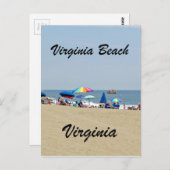 Virginia Beach, Virginia Briefkaart (Voorkant / Achterkant)