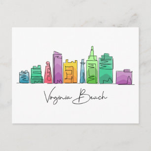 Virginia Beach VIRGINIA Briefkaart