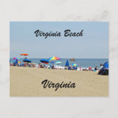 Virginia Beach, Virginia Briefkaart (Voorkant)